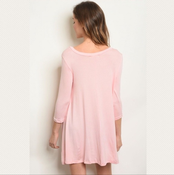 Pink Tunic Dress NWT **LAST ONE** - Picture 2 of 3